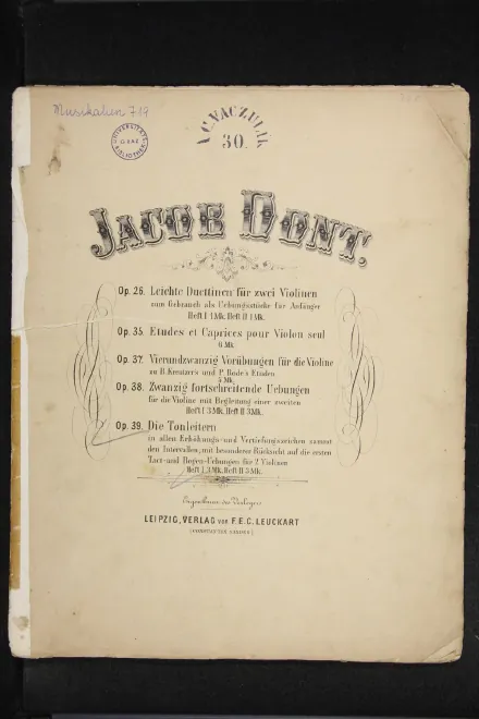 First page of Scales