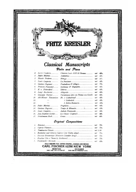 First page of Aubade Provencale in the Style of Louis Couperin