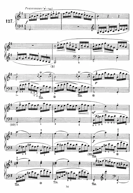First page of Keyboard Sonata in G major