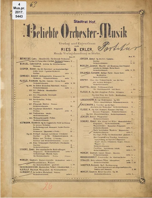 First page of 2 Lieder