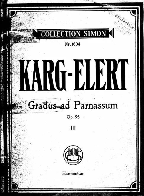 First page of Gradus ad Parnassum