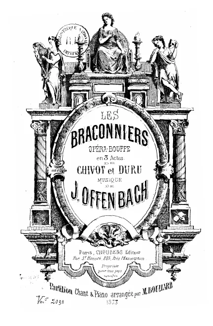 First page of Les braconniers