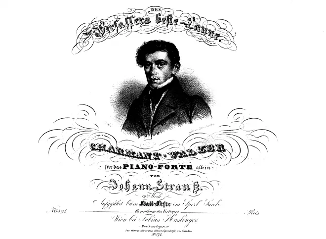 First page of Charmant-Walzer