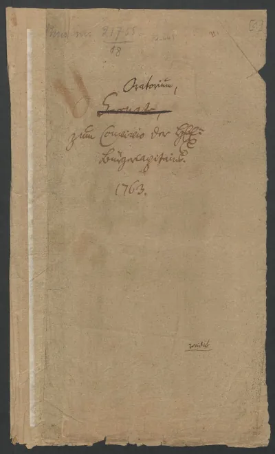 First page of Der Herr Zebaoth ist mit uns