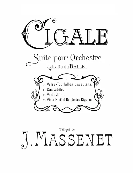 First page of Cigale