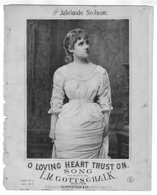 First page of O Loving Heart, Trust On
