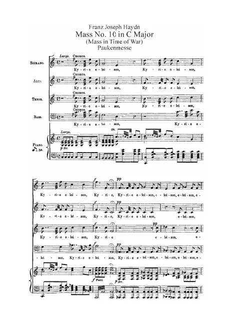 First page of Mass