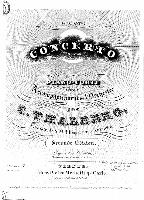 First page of Grand Concerto in F Minor