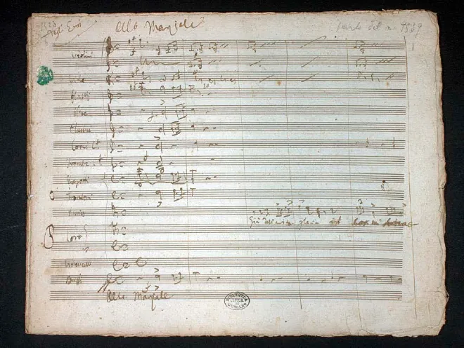 First page of Già dell'avita gloria
