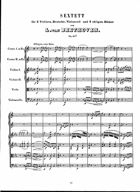 First page of Sextet