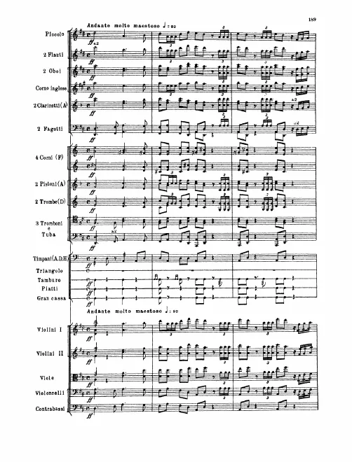 First page of Coronation March