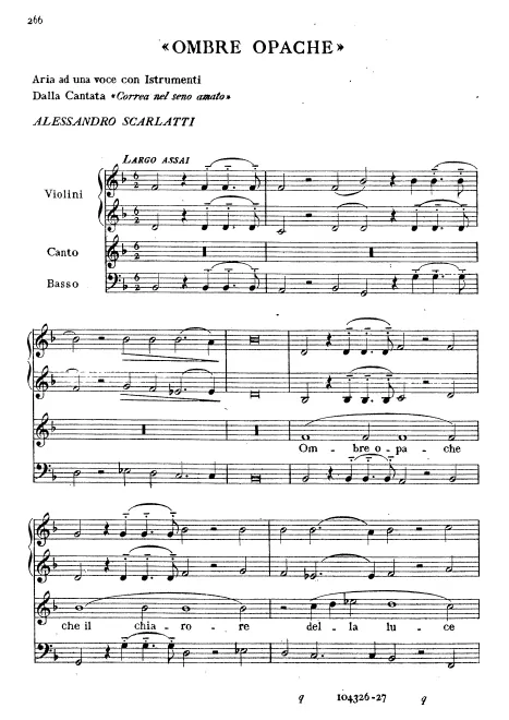 First page of Correa nel seno amato