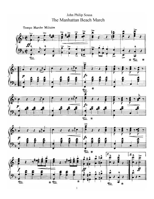 First page of Manhattan Beach
