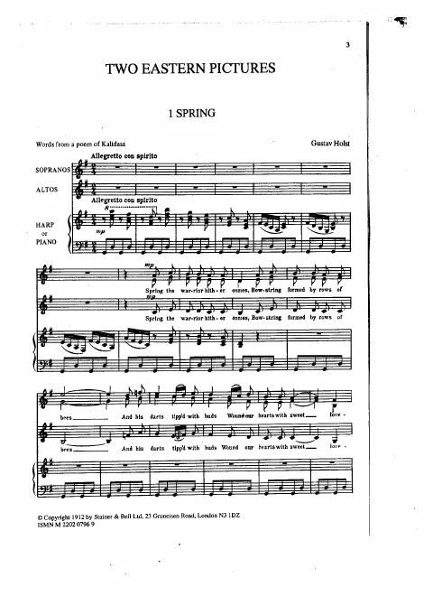 First page of Two Eastern Pictures