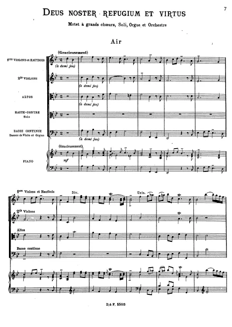 First page of Deus noster refugium