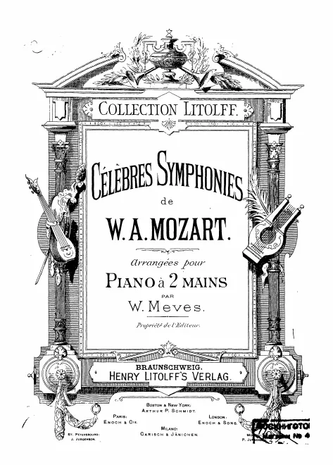 First page of Symphony No.39