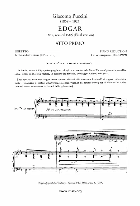 First page of Edgar