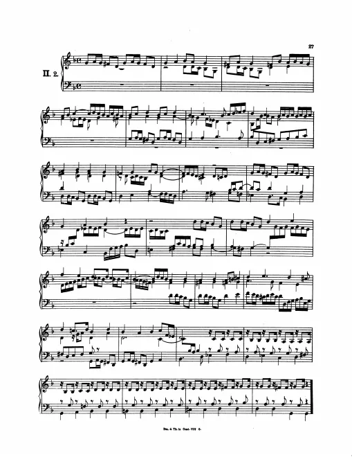 First page of Magnificat Fugue