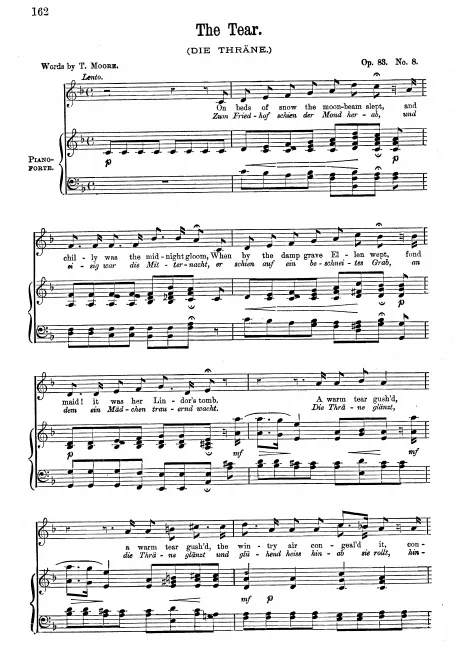 First page of 10 Lieder aus dem Französischen, Italienischen und Englischen