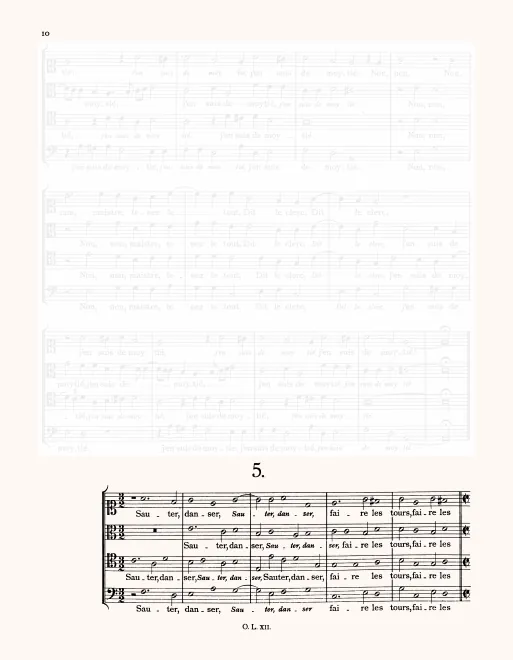 First page of Sauter, danser, faire des tours