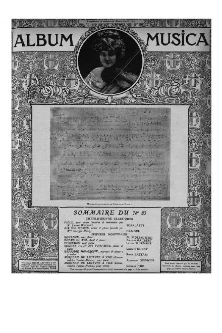 First page of 6 Morceaux
