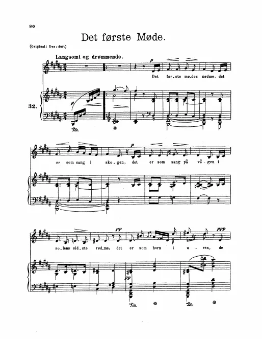 First page of 4 Songs