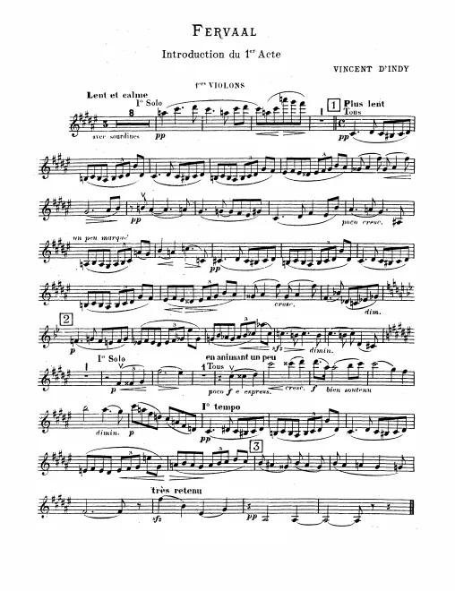 Violins I