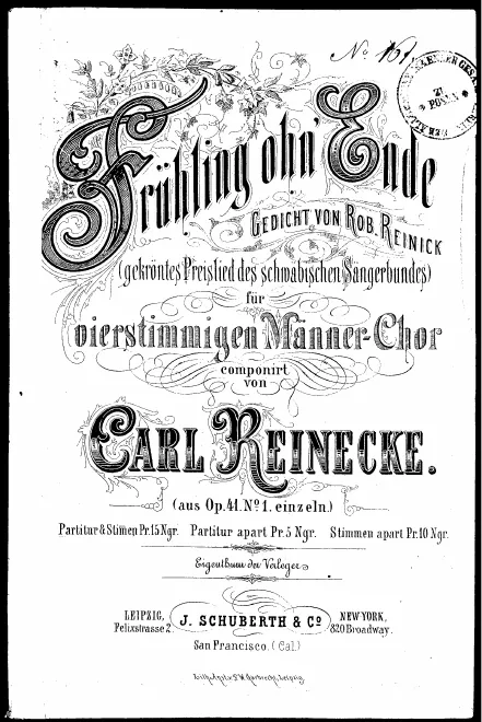 First page of 6 Lieder
