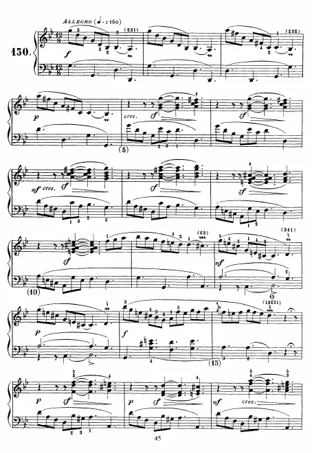 First page of Keyboard Sonata in G minor