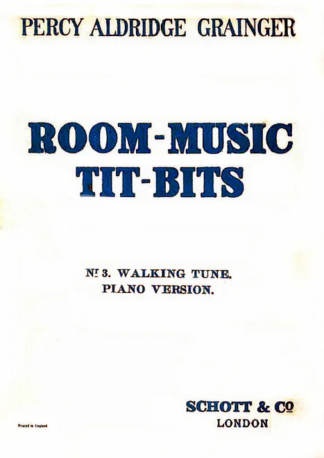 First page of Walking Tune