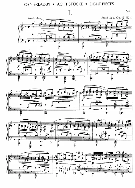 First page of 8 Pieces