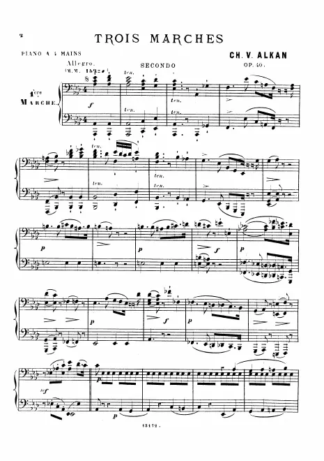 First page of 3 Marches