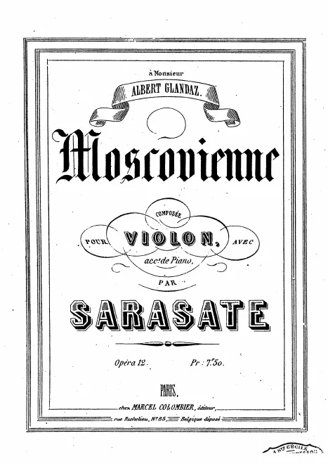 First page of Moscovienne