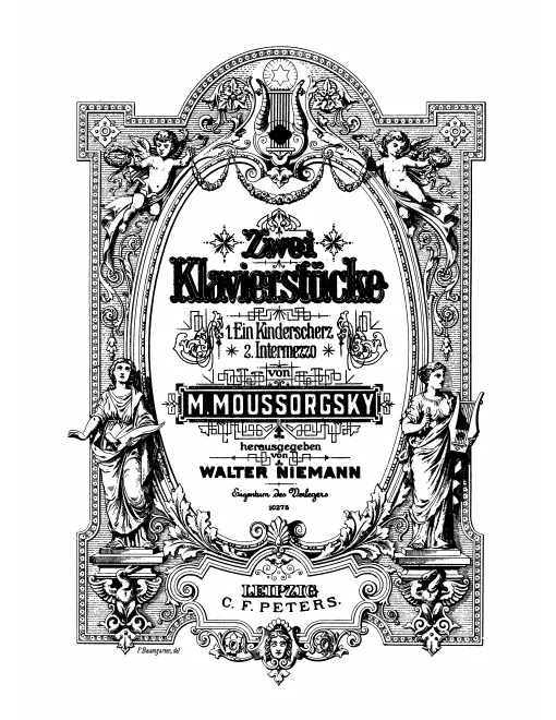 First page of 2 Klavierstücke