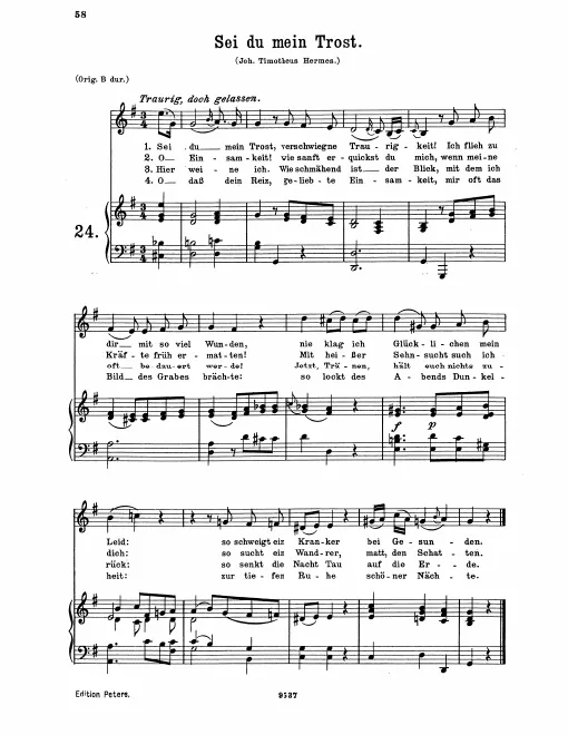 Complete Score (low voice, G major)