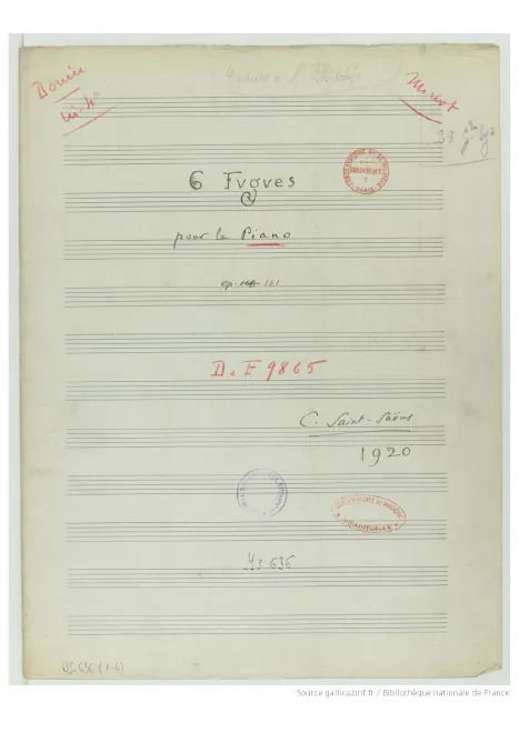 First page of 6 Fugues