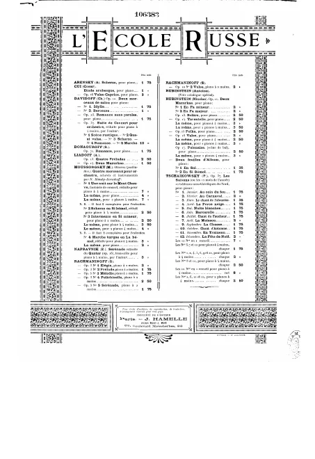 First page of Intermezzo in Modo Classico