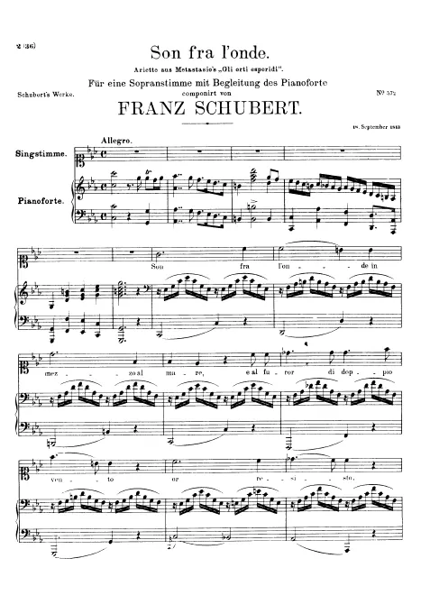 First page of Son fra l'onde