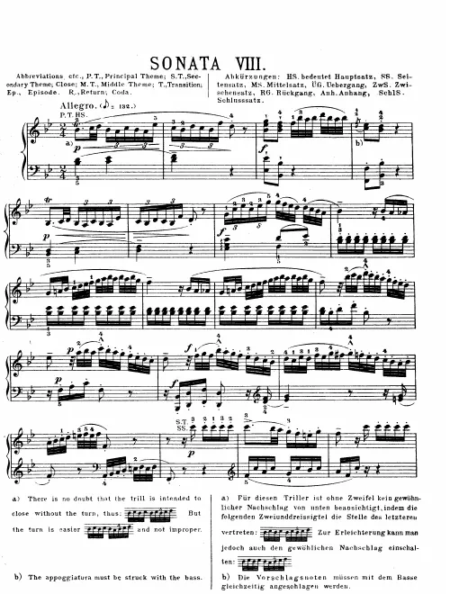 First page of Piano Sonata No.3