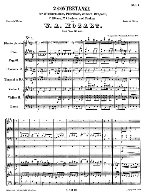 First page of 2 Country Dances