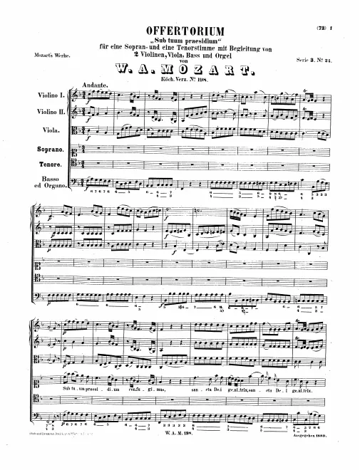 First page of Sub tuum praesidium
