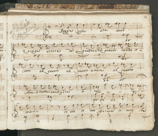 First page of Regie soglie, alte moli