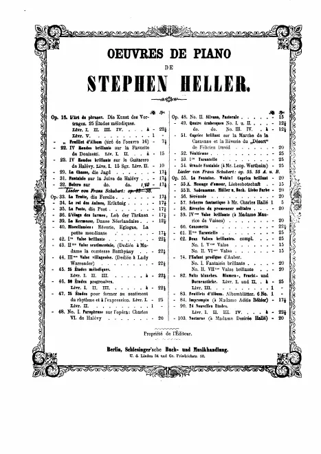 First page of Bolero