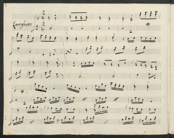First page of Piano Sonata in C major, R.8.14/2