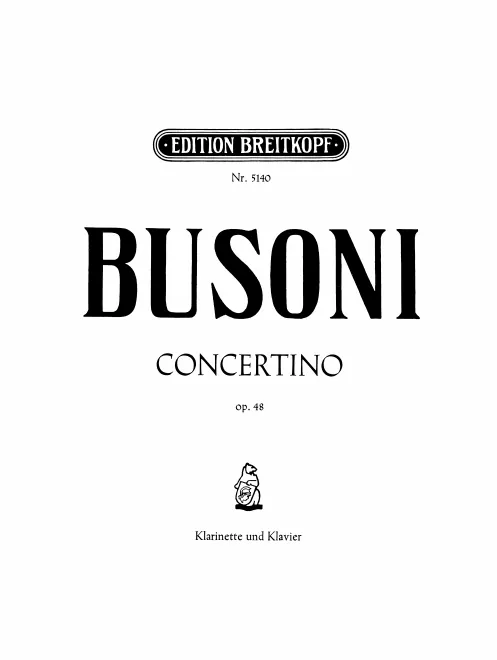 First page of Concertino