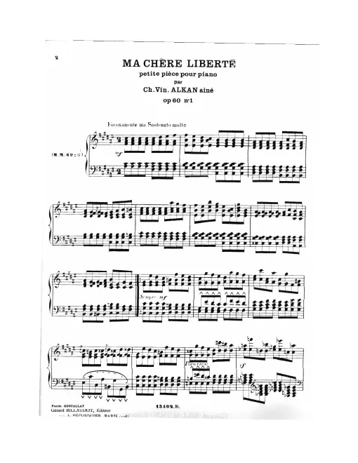 First page of 2 Petites pièces