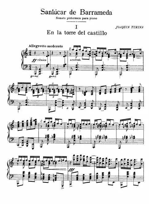 First page of Sanlúcar de Barrameda