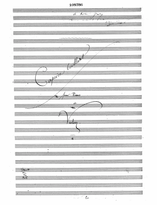 First page of Caprice brillant in B minor