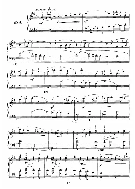 First page of Keyboard Sonata in G major