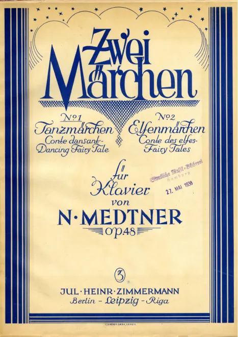 First page of Dve skazki